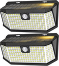 Aootek Solar Lights Outdoor 182 LEDs 2500Lm Solar Motion Sensor Lights IP65 by Lightupeveryconer