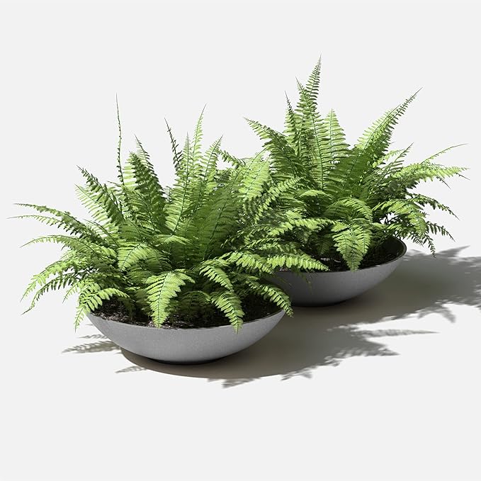 Veradek Mason Series Lane Bowl Planter-Large Round Planter - Image 7