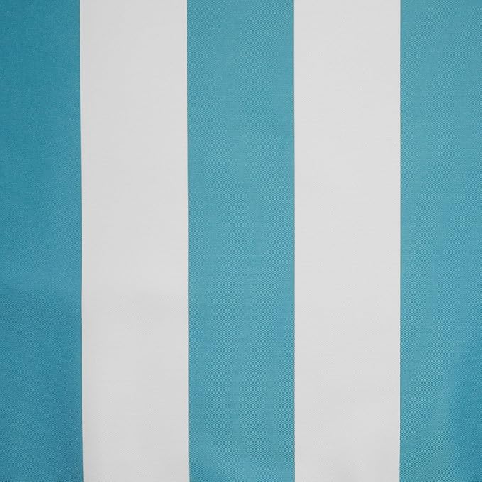 Exclusive Home Canopy Stripe Indoor/Outdoor Grommet Top Curtain Panel, Teal / - Image 2