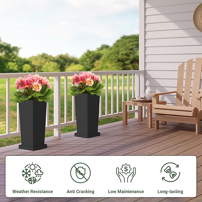 Tall Planters 20" H - Image 3