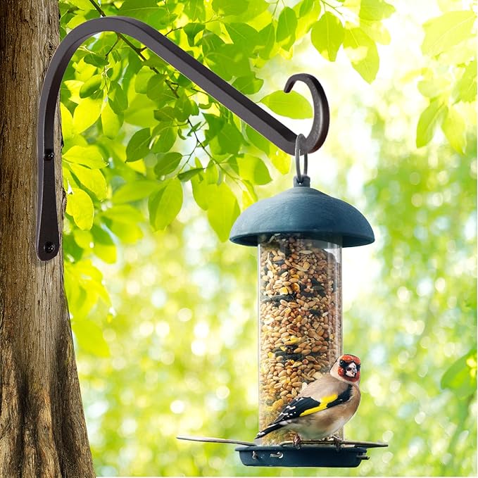 11 inch Plant Hanger, Sturdy Hanging Plant Bracket Outdoor, Hanging Plant Wall - Image 4