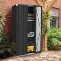 AECOJOY Outdoor Storage Cabinet, Outdoor Cabinets Waterproof by AECOJOY