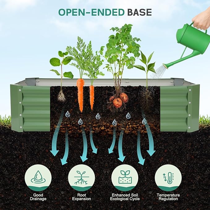 Galvanized Raised Garden Bed - Image 7