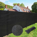 UPGRADE Privacy Fence Screen 5'x40' Black Outdoor 90% Visibility Blockage 170 by UPGRADE