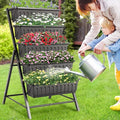 Suyncll Vertical Raised Garden Bed Planter Box, 5 Tiers Vertical Garden Planter by Suyncll