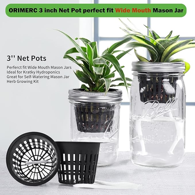 ORIMERC 12 Pack 3 inch Net Cups Pots - Image 6