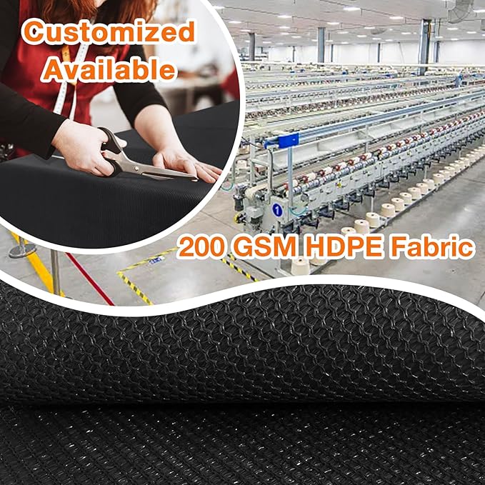 Artpuch Outdoor Pergola Shade Cover 11x17 FT Sun Shade Cloth - Image 2
