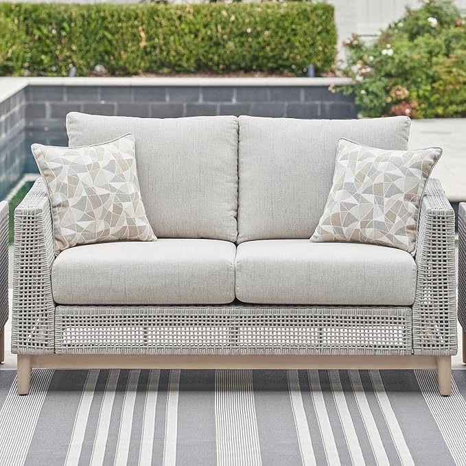 Signature Design by Ashley Seton Creek Cottage Nuvella Weather Resistant Fabric - Image 2
