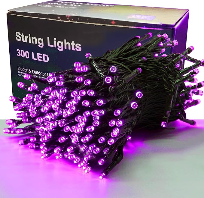 300 LED Halloween Lights, 98.5FT Halloween String Lights by LJLNION