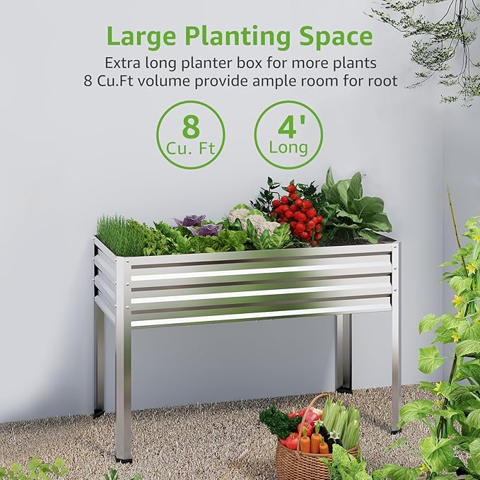 Galvanized Raised Garden Bed - Image 7
