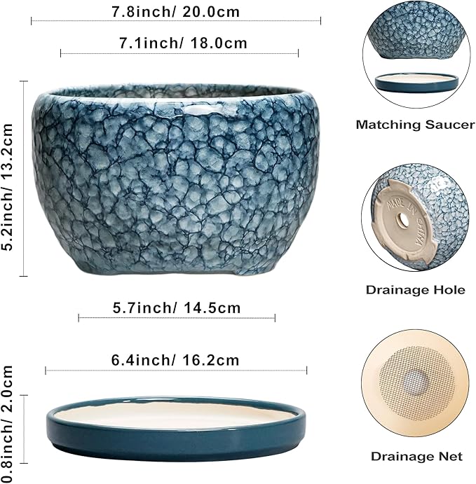 SQOWL 8 inch Plant Pot - Image 3