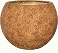 17 H x 21" Dia Round Fiberstone Planter by Panlaolao