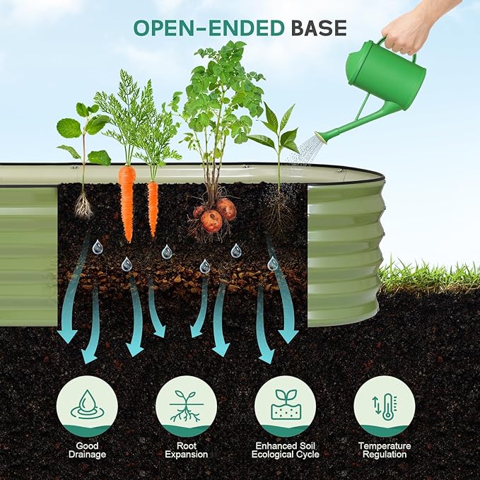 Galvanized Raised Garden Bed - Image 5
