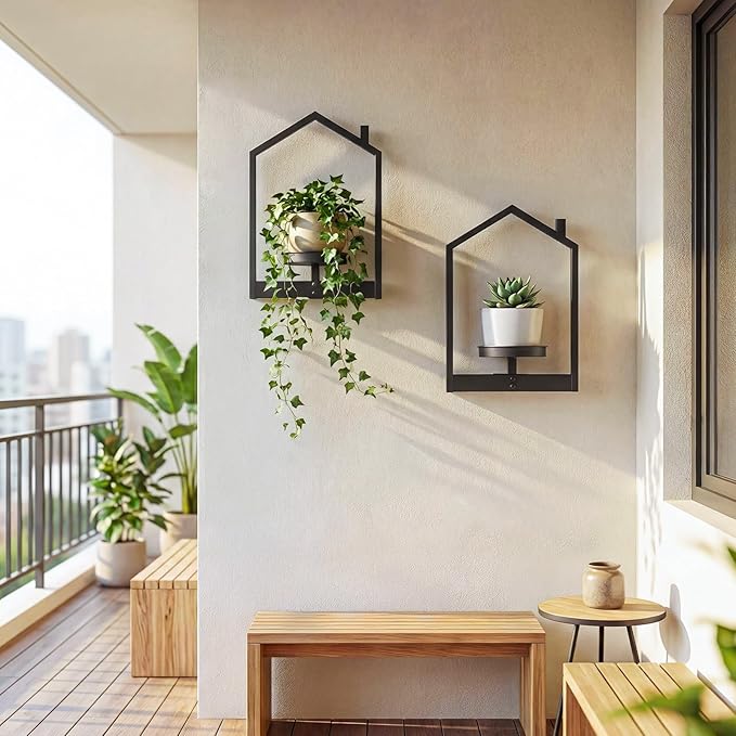 HOOBRO Wall Plant Holder, Wall Planters - Image 2