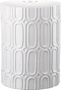 Safavieh Castle Gardens Collection Melody Antique White Glazed Ceramic Garden by SAFAVIEH