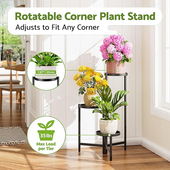 3 Tier Large Plant Stand Indoor - Image 2