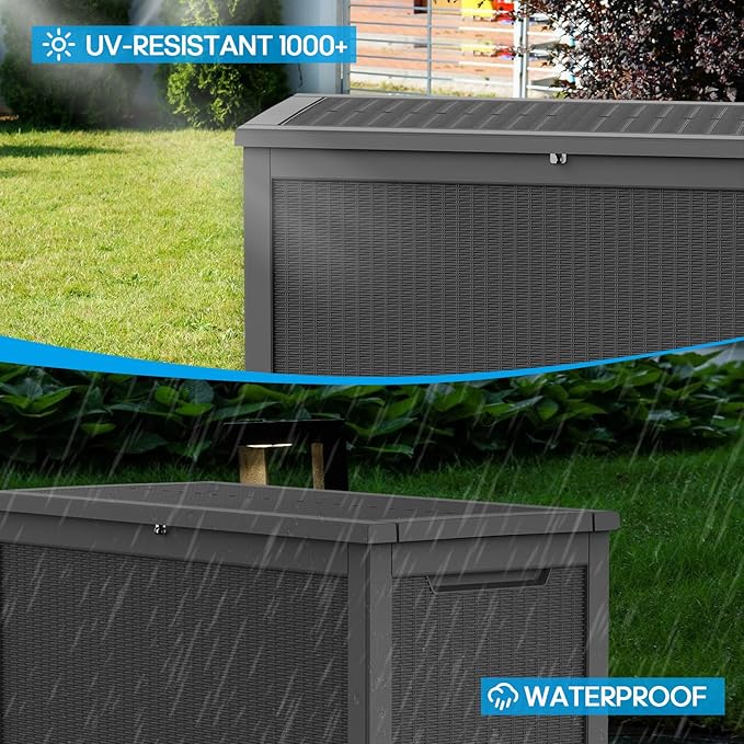 ROJIK Outdoor Storage Housing Deck Box - Image 4