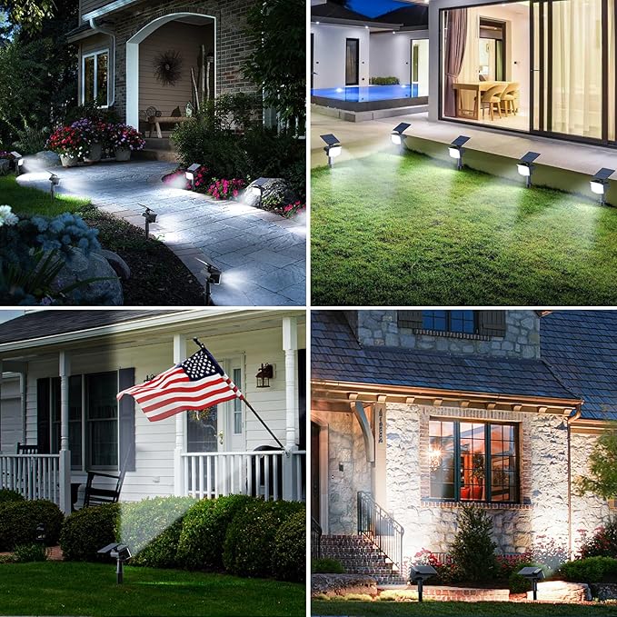 Solar Spot Lights Outdoor, Adjustable Solar Lights Outdoor Waterproof IP65 - Image 7