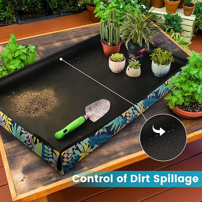 2PCS 43.5"x 29.5" Extra Large Repotting Mat - Image 4