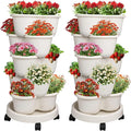 Hourleey Strawberry Planter, Stackable Gaden Tower by Hourleey