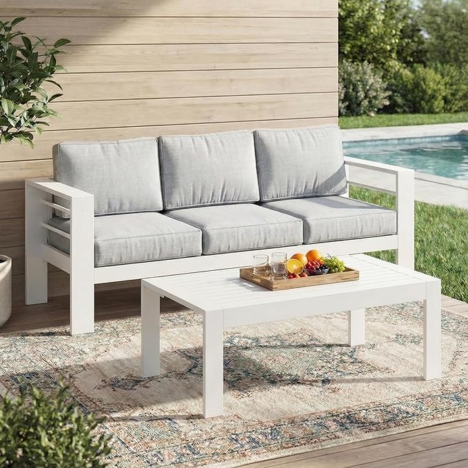 Solaste Aluminum Patio Furniture Set by Solaste