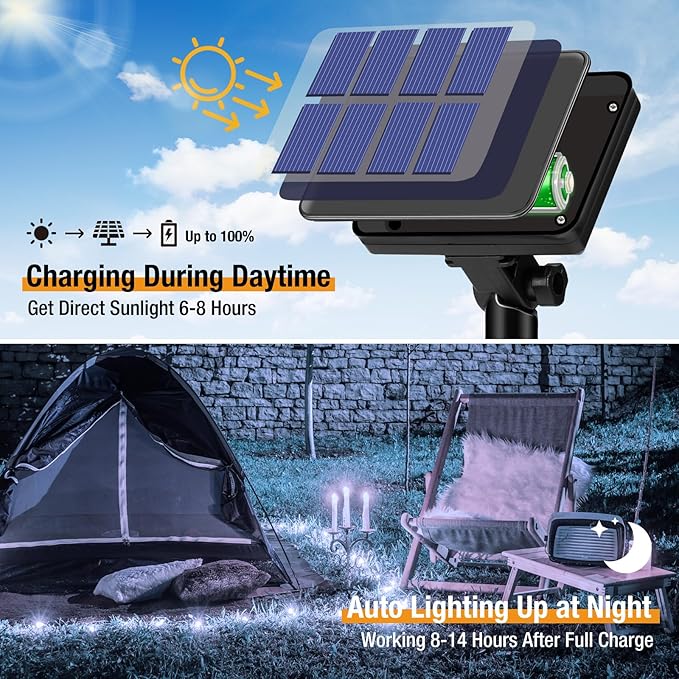 btfarm Solar String Lights for Outside - Image 3