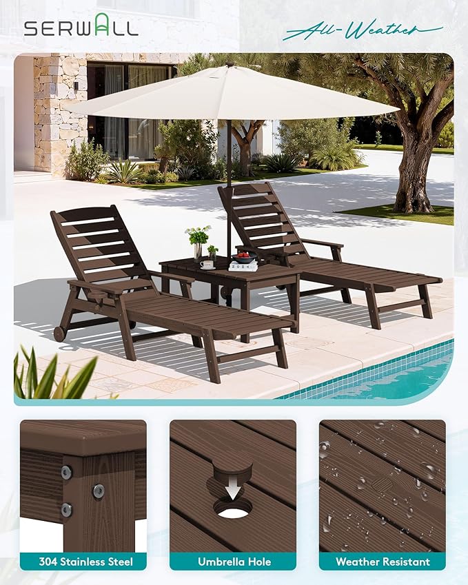 SERWALL Outdoor Coffee Table - Image 5