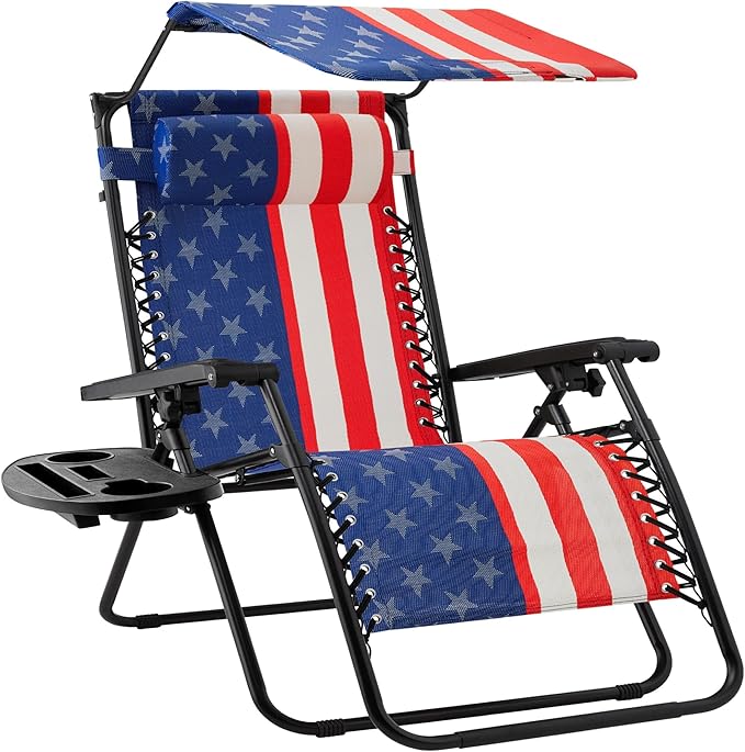 Best Choice Products 30” Wide Folding Zero Gravity Outdoor Recliner Patio by BestChoiceProducts