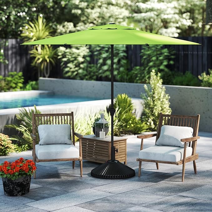 Abba Patio 9FT Lyon Outdoor Patio Umbrella Outdoor Table Umbrella - Image 2