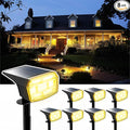 HIBOITEC Solar Spot Lights Outdoor Waterproof 59LED Landscape Lights Solar by HIBOITEC