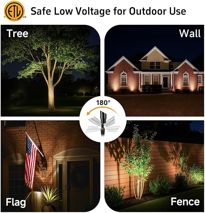 Gardenreet Brass Landscape Lighting - Image 5