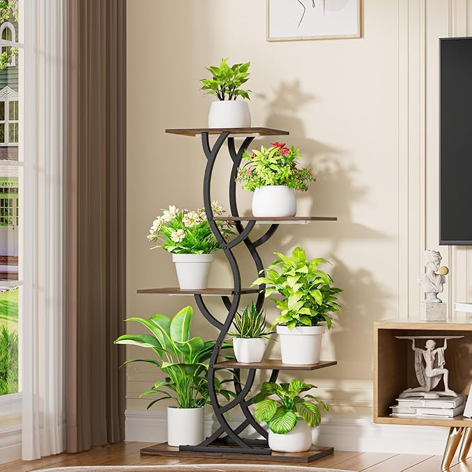 Plant Stand Indoor with Grow Lights - Image 8