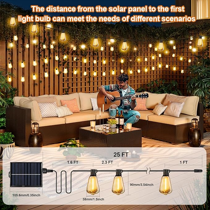 Solar String Lights Outdoor Waterproof - Image 6