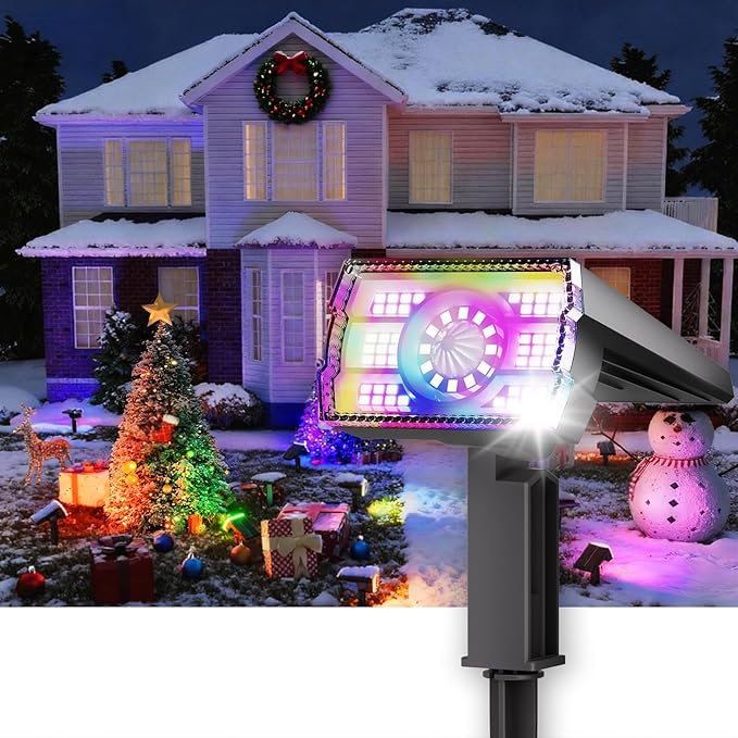 8-Pack Solar Spot Lights Outdoor Multicolor IP67 Waterproof RGB by Professionalproductionofsolarlightsoutdoor%EF%BC%9A%EF%BC%89