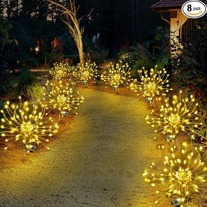 Anordsem Solar Lights Outdoor Waterproof: Garden Light Solar Powered by Anordsem