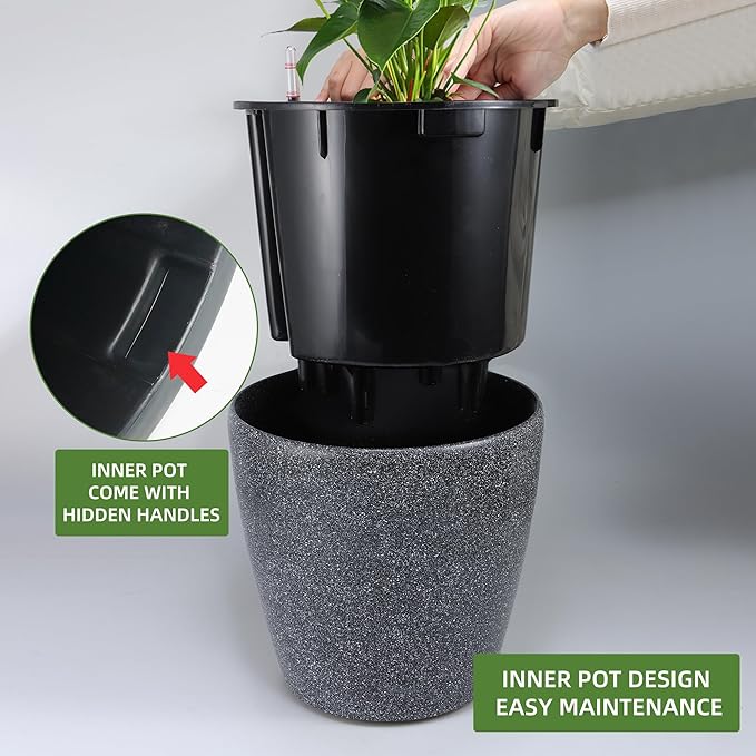 Dexceder 13x12 Self Watering Planter - Image 4