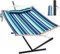 Two Person Hammock with Stand for Outside Heavy Duty, Outdoor Patio Hammock by HomgavaLiveWhatYouLove