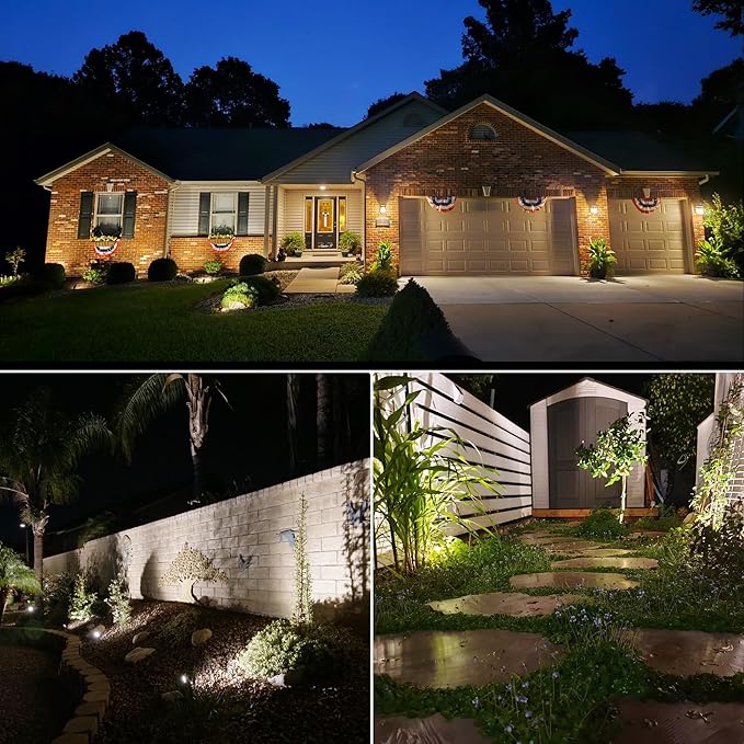 SUNVIE 12 Pack Low Voltage Landscape Lights - Image 5