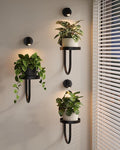 Bamworld Wall Decor Plant Stand by Bamworld