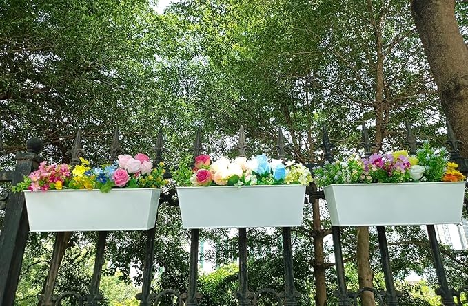 3 Pcs Large Hanging Flower Pots - Image 2
