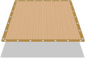 90% Shade Cloth Sun Shade Fabric Privacy Screen Shade Cover by eMERIT