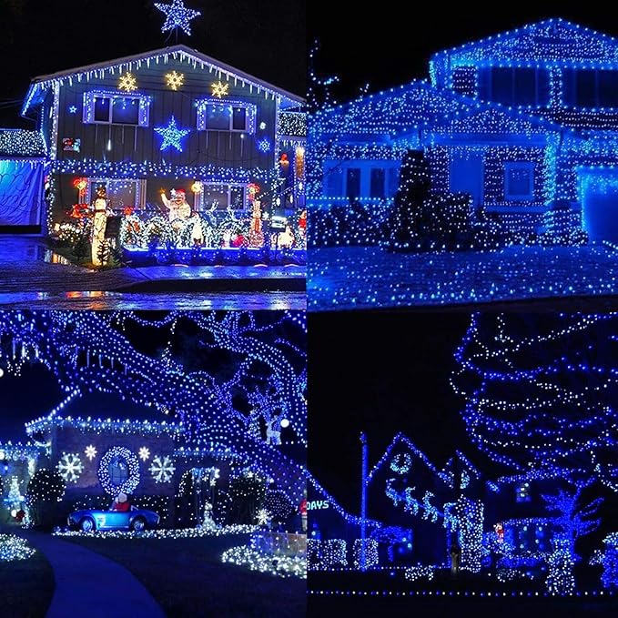 LJLNION 300 LED String Lights Outdoor Indoor, Extra Long 98.5FT Super Bright - Image 5