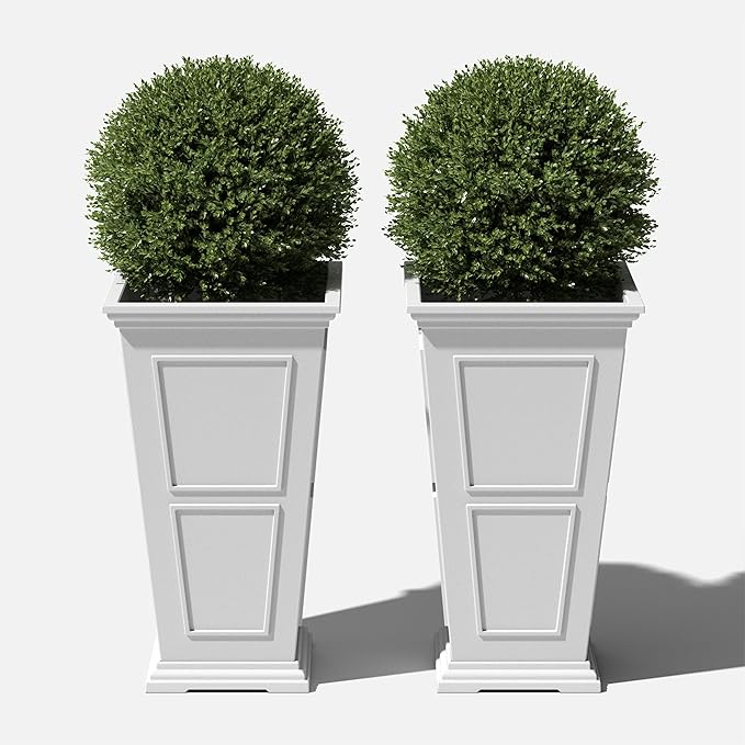 Veradek Fairmont Tall Plastic Planter - Image 8