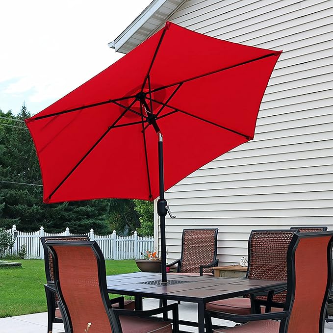 Sunnydaze Outdoor Patio Umbrella - Image 7