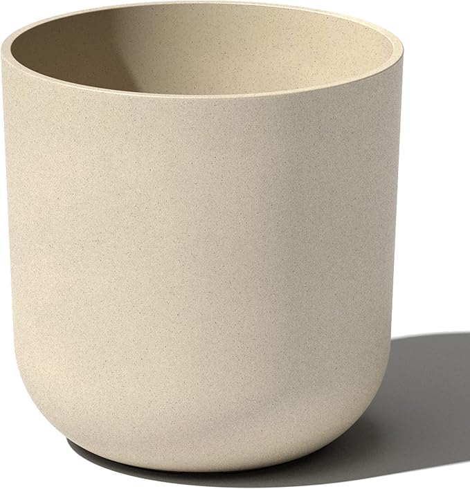 Veradek Round Lima Plastic Planter Pots by VeradekOutdoor