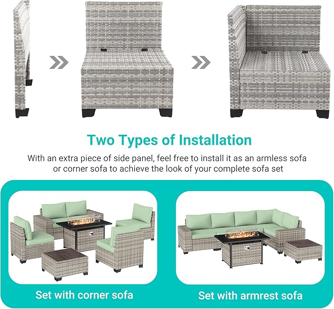 16-Piece Outdoor Patio Furniture Set - Image 2