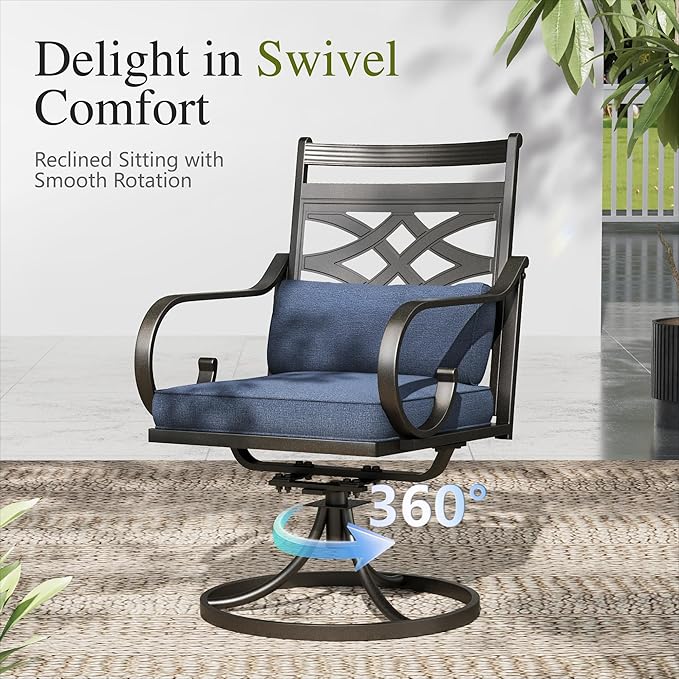 Sophia and William Outdoor Patio Dining Set - Image 4