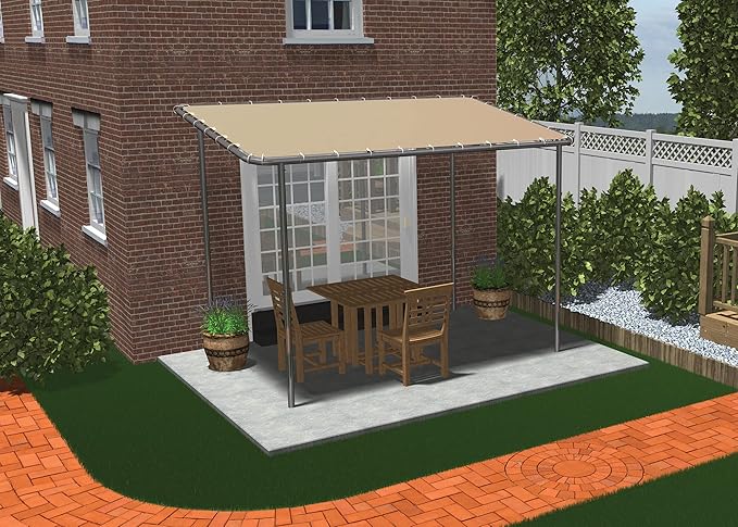 ShelterLogic 10' x 6' Solano Gazebo Canopy Charcoal Carbon Steel Frame and - Image 10
