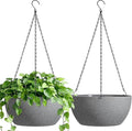 T4U Hanging Planters for Indoor Outdoor Plants 2 Pack by T4U