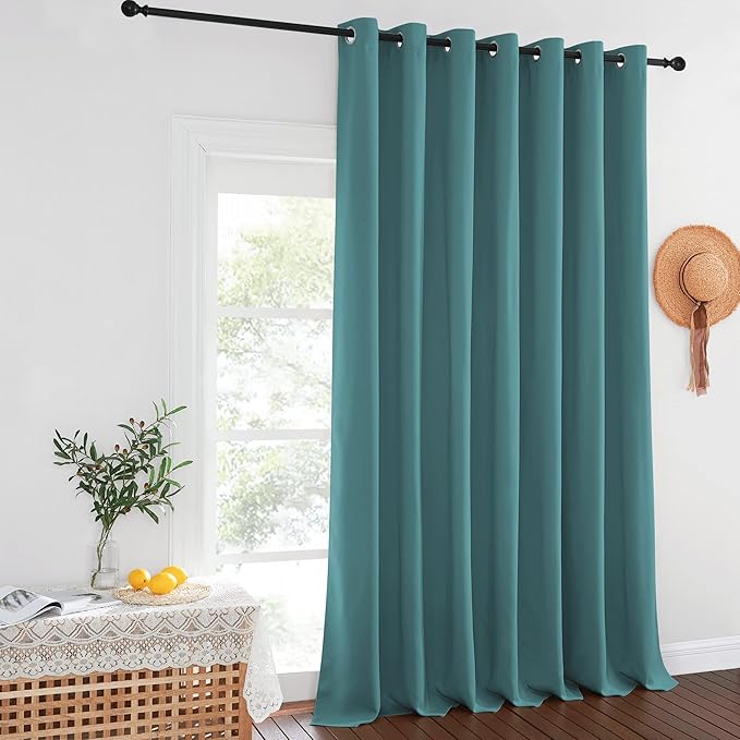 NICETOWN Blackout Patio Curtains 100 x 144 Inches Long - Image 8